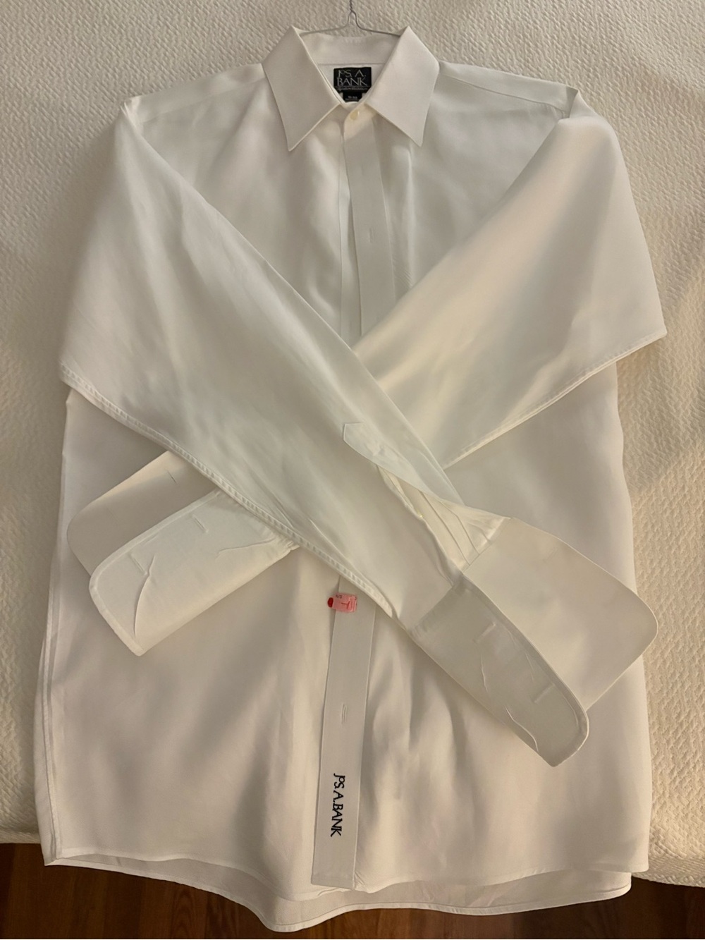 Jos. A. Bank White Men’s Dress Shirt - Classic Point Collar